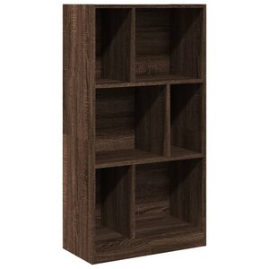 vidaXL Bibliothèque chêne marron 57x28 5x107 5 cm bois d'ingénierie
