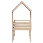 vidaXL Lit haut sans matelas 90x200 cm bois de pin massif