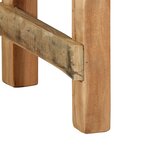 vidaXL Banc 110x35x46 cm en bois massif récupéré