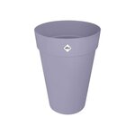 Pot de fleur Loft Urban Rond - Haut 35 - Violet Ø 33 5 x hauteur 45 cm - Extérieur 100  recyclé