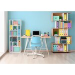 Porte-revues Mag-cube Aquarel - Corail - X 6 - Exacompta