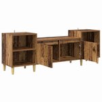 vidaXL Meuble TV Bois Ancien 160 x 35 x 55 cm Bois d'ingénierie