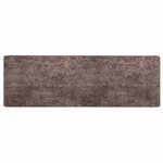 vidaXL Coureur de Tapis MARSA Gris 100 x 300 cm Polyester et PVC