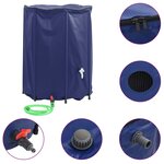 vidaXL Réservoir d'eau avec robinet pliable 1350 L PVC