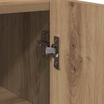 vidaXL Buffet Chêne artisanal 45 x 35 x 75 cm