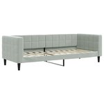 vidaXL Lit de jour avec gigogne et tiroirs sans matelas 80x200 cm