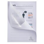 Paquet De 25 Chemises À Fenêtre Forever 130g/m2 - 22x31cm - Blanc - X 16 - Exacompta