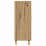 vidaXL Buffet chêne artisanal 34 x 69.5 x 90 cm Bois d'ingénierie