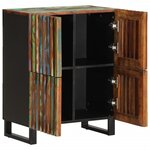 vidaXL Buffet 60x34x75 cm bois d'acacia massif