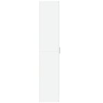 vidaXL Buffet haut blanc 70x35x180 cm bois d'ingénierie