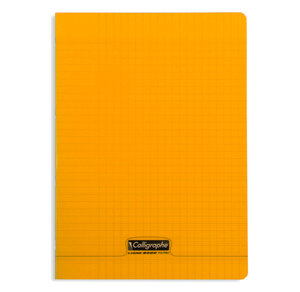 Cahier 8000 POLYPRO, 210 x 297 mm, orange CALLIGRAPHE