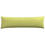 vidaXL Coussins de canapé 2 Pièces Vert clair 145 x 40 cm tissu