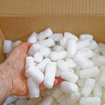 Pack and Move - Particules de Calage pour carton - 20 L - Protection Déménagement et Expédition - Chips Naturelle de maïs pour Emballer  Protéger