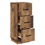 vidaXL Armoire à tiroirs 33 x 34 5 x 87 cm Bois d'ingénierie