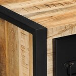 vidaXL Buffet 50x35x70 cm bois de manguier brut massif