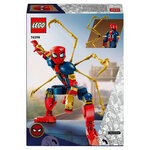 Construisez votre propre Iron Spider-Man 76298 - Figurine Marvel Articulée