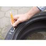 Pica gel marqueur de signalisation blanc