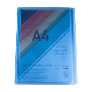 Protège-documents En Polypropylène Semi Rigide Chromaline 120 Vues - A4 - Couleurs Assorties - X 8 - Exacompta