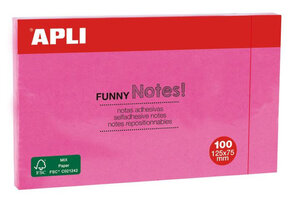 Notes 125X75 Rose Vif