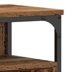 Meuble sous lavabo vidaXL Bois ancien 80x30x60 cm en bois reconstitué
