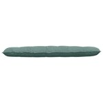 vidaXL Coussin de Dos Vert Mer 180 x 50 cm Tissu en velours côtelé
