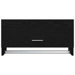 Armoire vidaXL Noir Chêne 70x32 5x35 cm en bois d'ingénierie