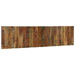 vidaXL Tête de lit multicolore 200 cm bois massif récupération