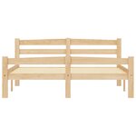 vidaXL Cadre de lit sans matelas bois massif de pin 140x200 cm