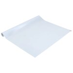 vidaXL Film de fenêtre statique dépoli blanc 60x1000cm PVC