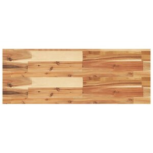 vidaXL Étagère flottante 100x30x4 cm acacia massif finition à l'huile