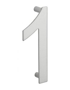 THIRARD - Chiffre 1 à visser  inox  H.100mm - THIRARD