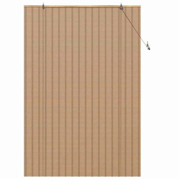 vidaXL Stores et Occultants Marron Clair 150 x 220 cm Bambou