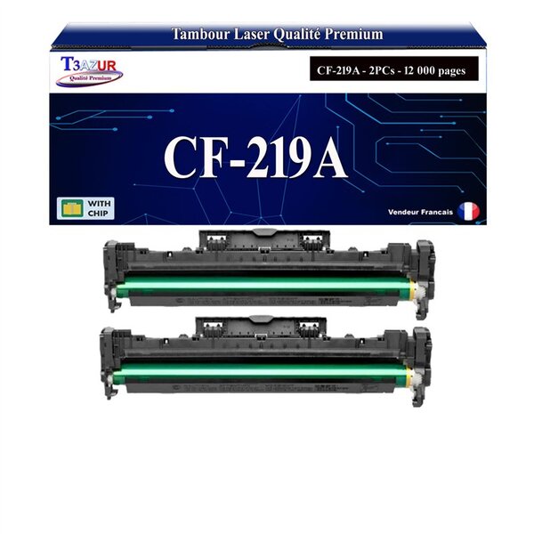 2 Toners compatibles avec HP LaserJet Pro MFP M130fw  MFP M130nw remplace HP CF217A (17A) Noir - 1 600p