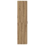 vidaXL Buffet haut Chêne artisan 30x42.5x185 cm Bois d'ingénierie