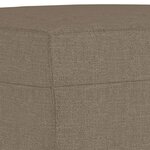vidaXL Banc Taupe 70x35x41 cm Tissu
