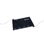 Bestway Tapis de chauffage solaire pour piscine Noir 110 x 171 cm PVC