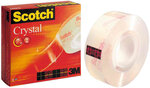 Ruban adhésif Crystal Clear 600, 19 mm x 33 m par 1 SCOTCH