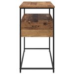 vidaXL Table console avec tiroir Bois Ancien 100 x 40 x 75 cm