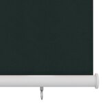 vidaXL Store roulant d'extérieur 180x140 cm Vert foncé PEHD