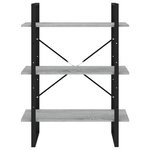 vidaXL Bibliothèque Sonoma gris 80x30x105 cm Bois d'ingénierie