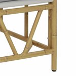 vidaXL Chaise de jardin 2 Pièces Gris clair 75 x 75 x 71 cm Acier
