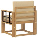 vidaXL 2 Pièce Ensemble de canapés d'extérieur Polyester