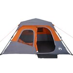 vidaXL Tente familiale 6 personnes libération rapide imperméable