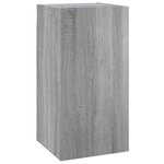 vidaXL Meubles TV Sonoma gris 30 5x30x60 cm Bois d'ingénierie