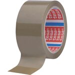 Rouleau Adhésif Emballage tesaPACK PP 46µ (Support 28µ) 66m x 50mm Marron x 12 TESA