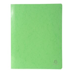 Chemise à lamelle classement lustrée pelliculée - vert anis