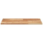 vidaXL Dessus de table rectangulaire 100x50x2 cm bois massif d'acacia