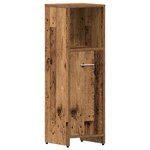 vidaXL Ensemble de meubles salle de bain 4 Pièces bois d'ingénierie