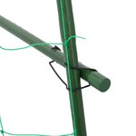 vidaXL Treillis de jardin pour plantes grimpantes forme de A acier