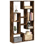 vidaXL Bibliothèque chêne fumé 72x20x120 cm bois d'ingénierie